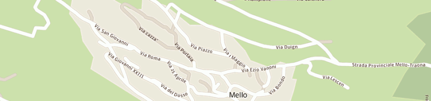 Mappa della impresa tarca tarcisio a MELLO