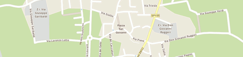 Mappa della impresa tiesse sport sas di zanchi denise a MADONE