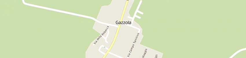 Mappa della impresa scuole elementari a GAZZOLA