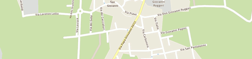 Mappa della impresa associazione volontari 'don mario bravi' a MADONE