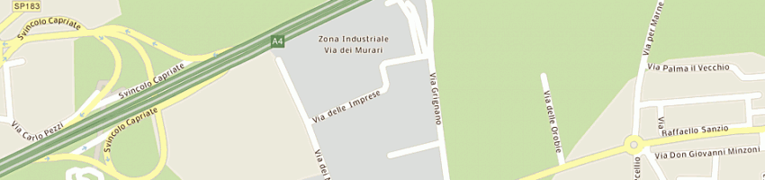 Mappa della impresa technopartner srl a BREMBATE