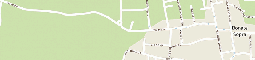 Mappa della impresa studio locatelli e rizzuto a BONATE SOPRA