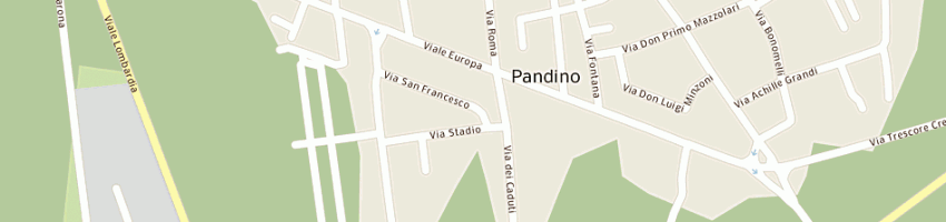 Mappa della impresa imberti felice a PANDINO