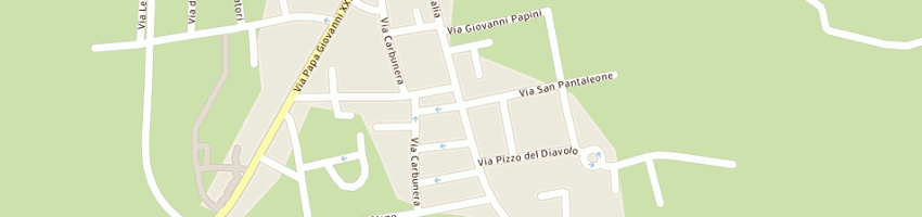 Mappa della impresa spurghi frana srl a MADONE