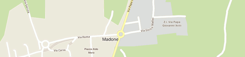 Mappa della impresa dbproject snc a MADONE
