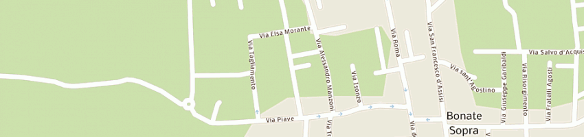 Mappa della impresa facheris giancarlo a BONATE SOPRA