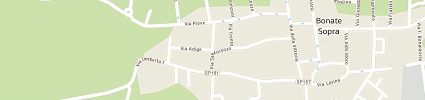 Mappa della impresa falchetti francesco a BONATE SOPRA