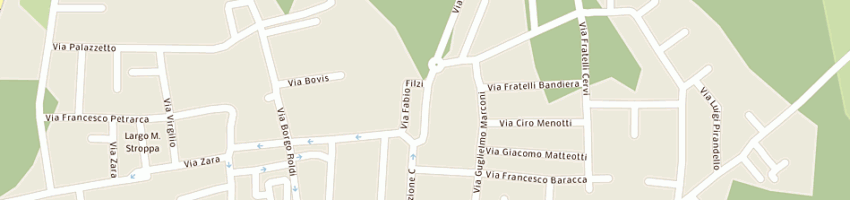 Mappa della impresa pizza piu' snc a PANDINO