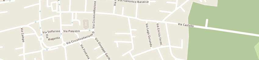 Mappa della impresa freri enrico e c sas a PANDINO