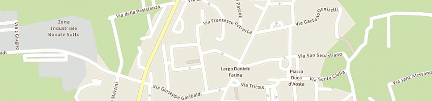 Mappa della impresa immobil-service di discanni gregorio e c snc a BONATE SOTTO