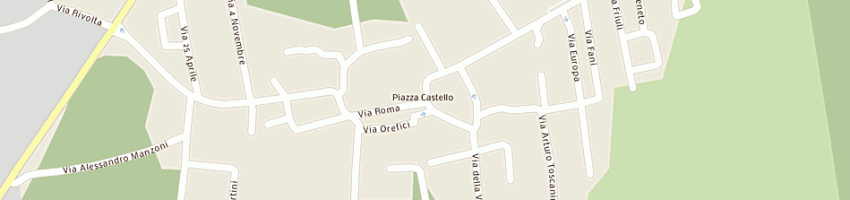 Mappa della impresa farmacia doneda a AGNADELLO