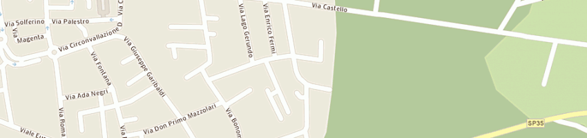 Mappa della impresa inzoli angela a PANDINO