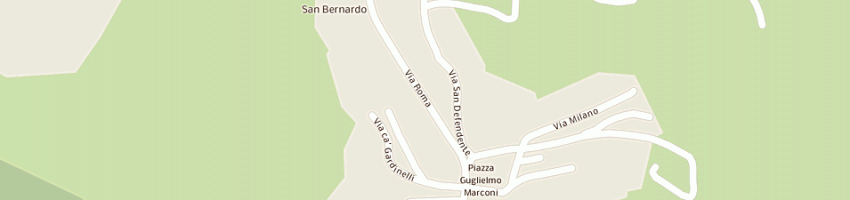 Mappa della impresa ristorante alpino di mazzoleni p e c(snc) a RONCOLA