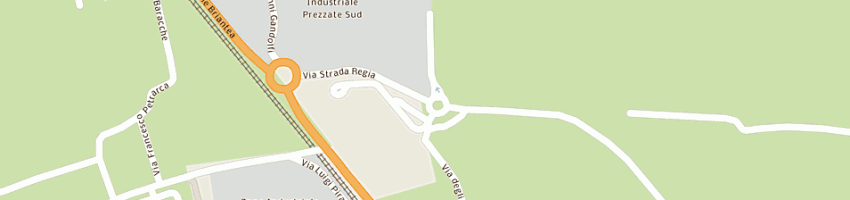 Mappa della impresa ceniviva antonio a BERGAMASCO