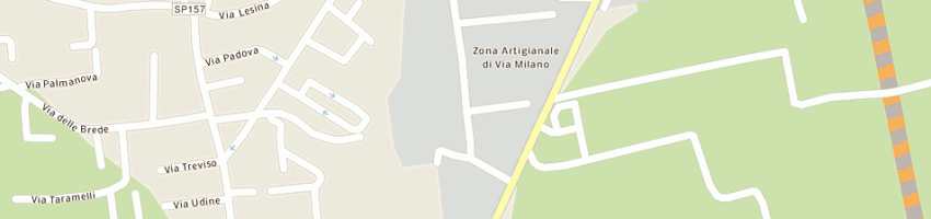 Mappa della impresa pizzoni lino a BONATE SOPRA