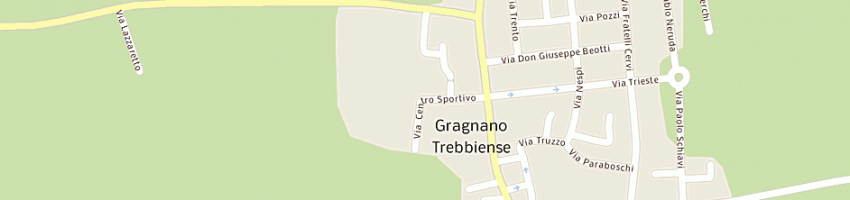 Mappa della impresa acquelaria srl a GRAGNANO TREBBIENSE