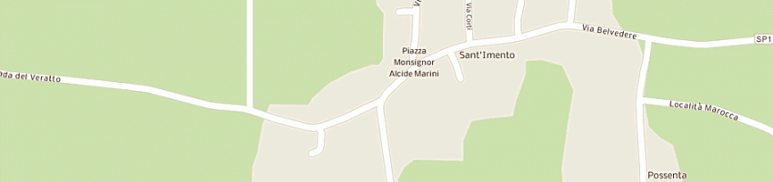 Mappa della impresa paratici francesco a ROTTOFRENO