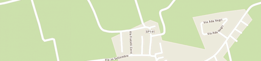Mappa della impresa fugazza luciano a BREMBIO