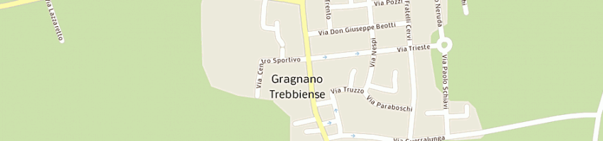 Mappa della impresa malafronte michele a GRAGNANO