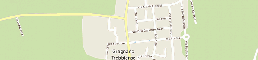 Mappa della impresa di fiore in fiore di galli elena a GRAGNANO TREBBIENSE