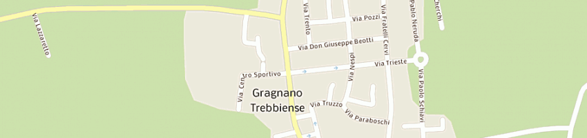 Mappa della impresa alla corte di bacco a GRAGNANO