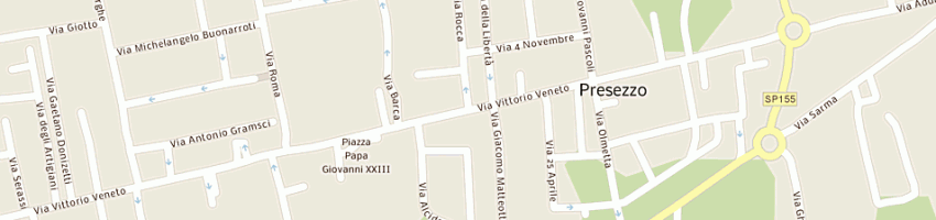 Mappa della impresa immobiliare pg di d'agostino calogero a PRESEZZO