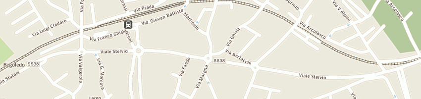 Mappa della impresa bar bocciodromo sas di botta silvio e c a MORBEGNO