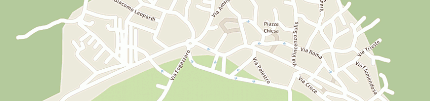 Mappa della impresa in car sarrabus - gerrei di francesco pisanu e c snc a VILLAPUTZU