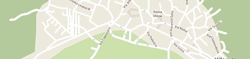 Mappa della impresa porcu e secci snc di porcu alessia e c a VILLAPUTZU