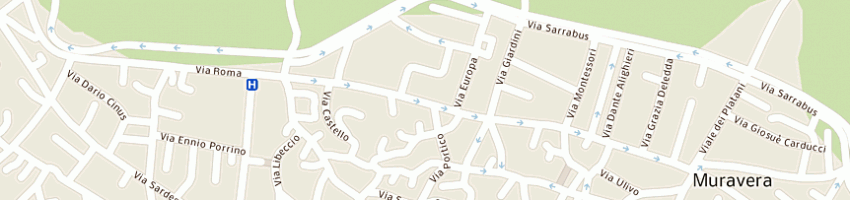 Mappa della impresa di pierro giuseppe nicola a MURAVERA