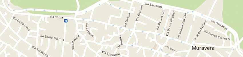 Mappa della impresa faa adelina a MURAVERA
