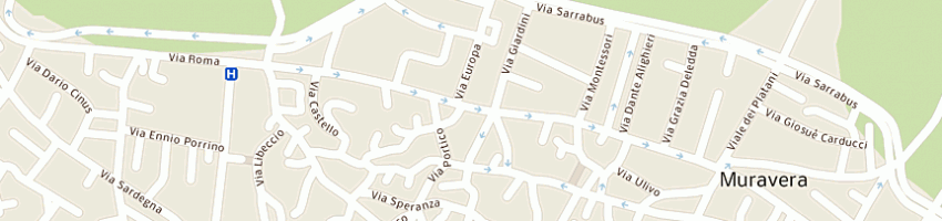 Mappa della impresa domus aurea lista nozze a MURAVERA