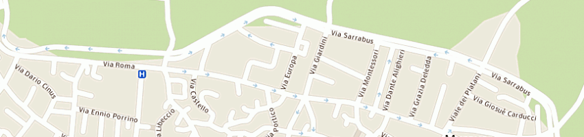 Mappa della impresa acquasmeralda sas di pisanu daniela a MURAVERA