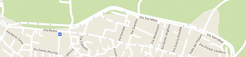 Mappa della impresa poste italiane a MURAVERA