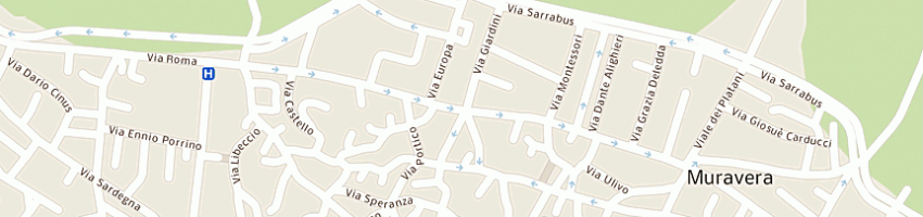 Mappa della impresa todde marcello e giuseppe flli a MURAVERA
