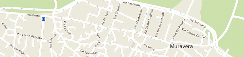 Mappa della impresa carrus antonio a MURAVERA