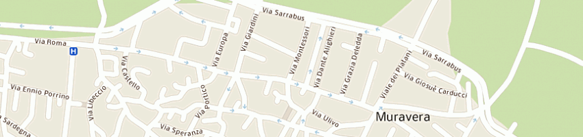 Mappa della impresa serra sara a MURAVERA