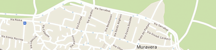 Mappa della impresa sarrabus ricambi snc di farci vincenzo e piscedda piero angelo a MURAVERA
