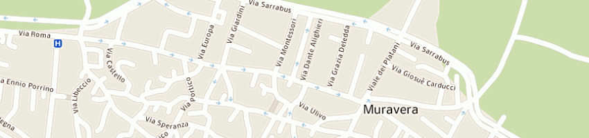 Mappa della impresa paderi fabio a MURAVERA