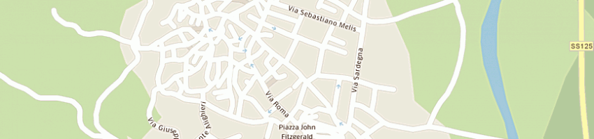 Mappa della impresa floral design a TERTENIA
