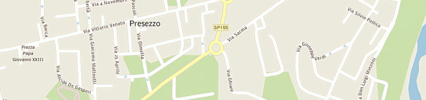 Mappa della impresa autoricambi serena srl a PRESEZZO