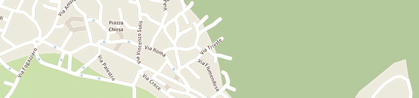 Mappa della impresa utzeri e c snc a VILLAPUTZU