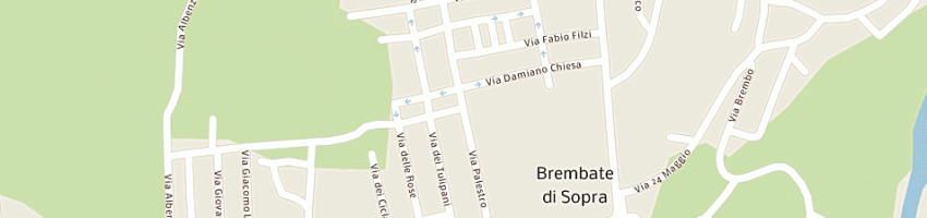 Mappa della impresa cad di cortinovis attilio e c sas a BREMBATE DI SOPRA