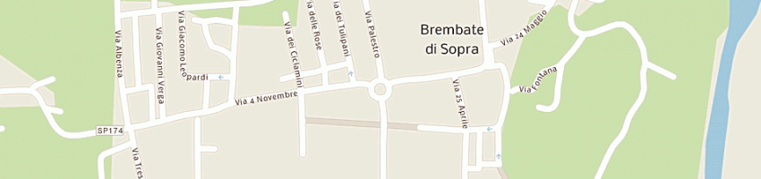 Mappa della impresa cromotech di centurelli luigi a BREMBATE DI SOPRA