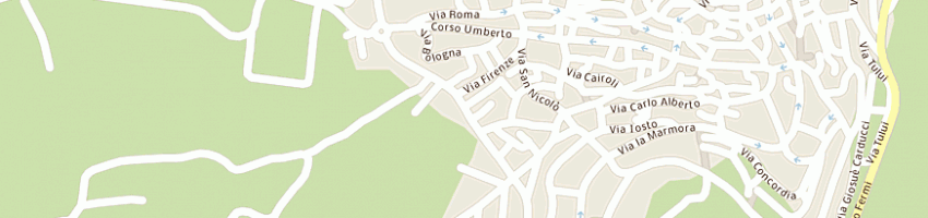 Mappa della impresa ispettorato ripartimentale delle foreste a NUORO