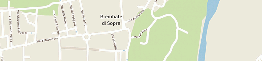 Mappa della impresa sangalli giuseppe oscar a BREMBATE DI SOPRA