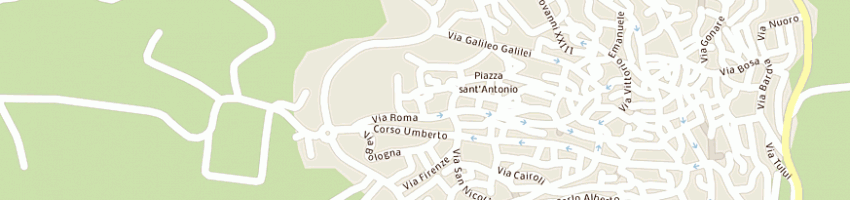 Mappa della impresa effea di fara antonio a DORGALI