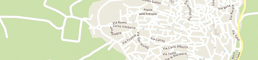 Mappa della impresa pira e lai snc a DORGALI