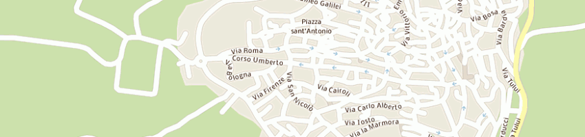 Mappa della impresa falegnameria gianfranco fancello a DORGALI