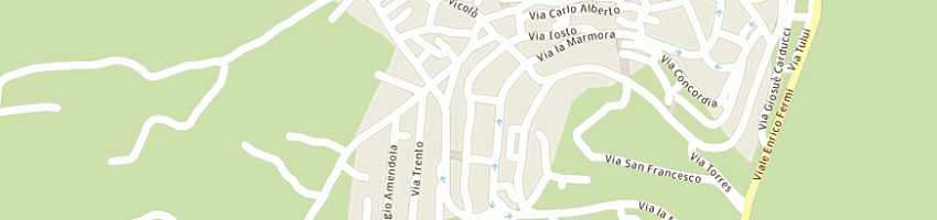 Mappa della impresa turismo verde snc di fancello pierpaolo e c a DORGALI
